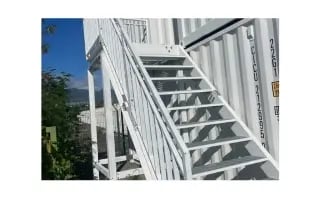 self-storage-shipping-container-Accessory-steel-stairs (2)