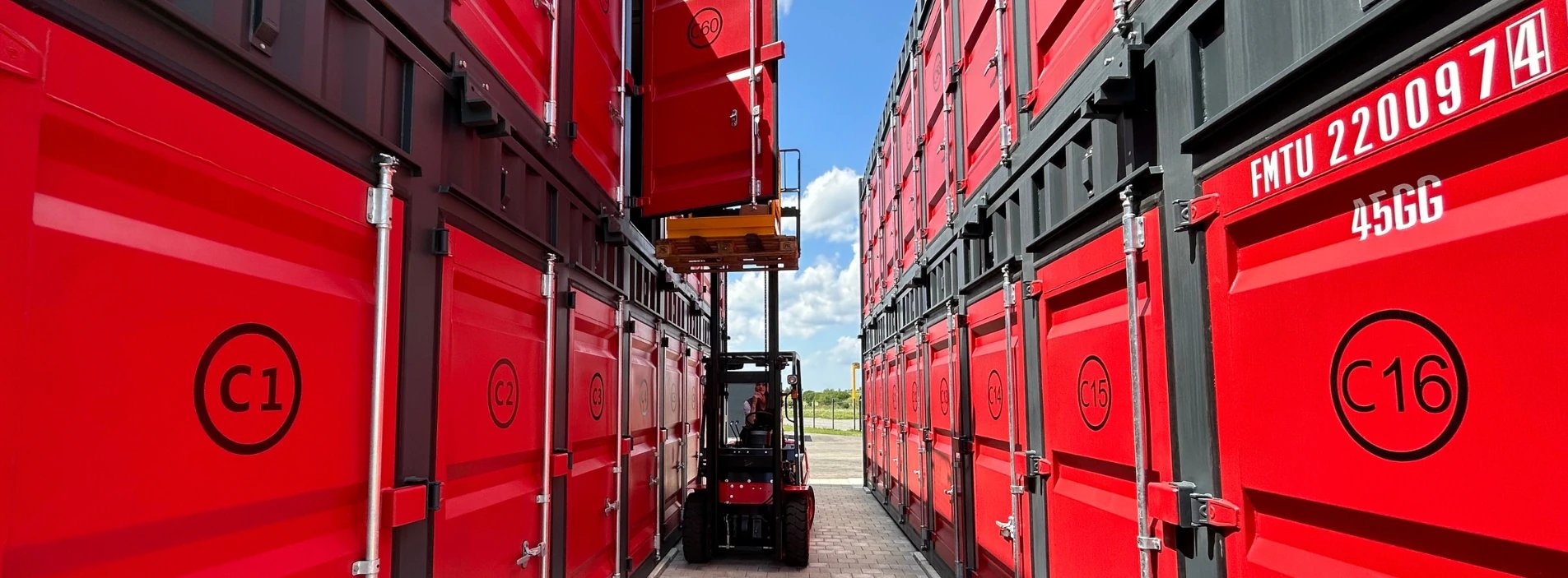 Image of storage containers for transport