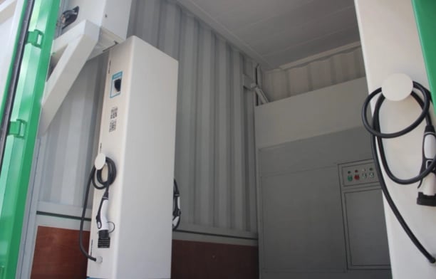 foremost_container_electric_car_charging_station_ solar_ powered